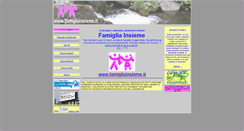 Desktop Screenshot of famigliainsieme.it